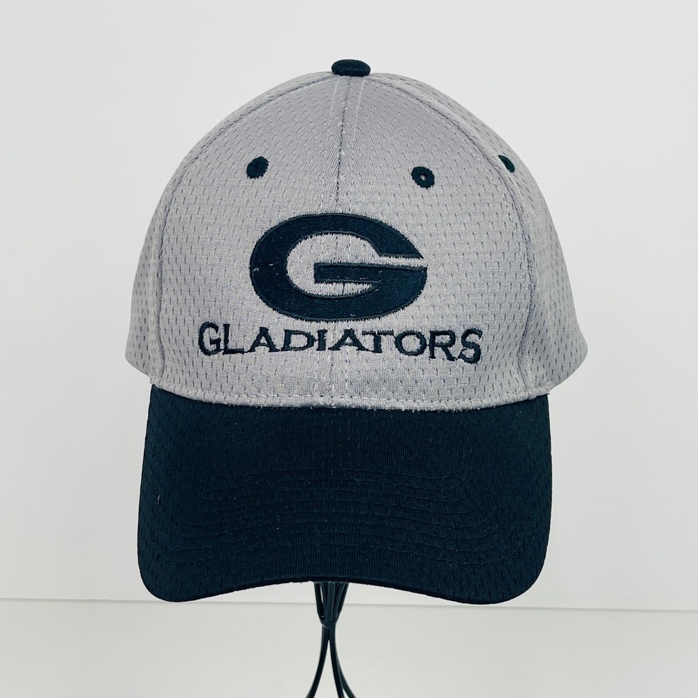 Gladiators Hat Unisex One Size Baseball Cap Grey Black Mesh Otto Excellent